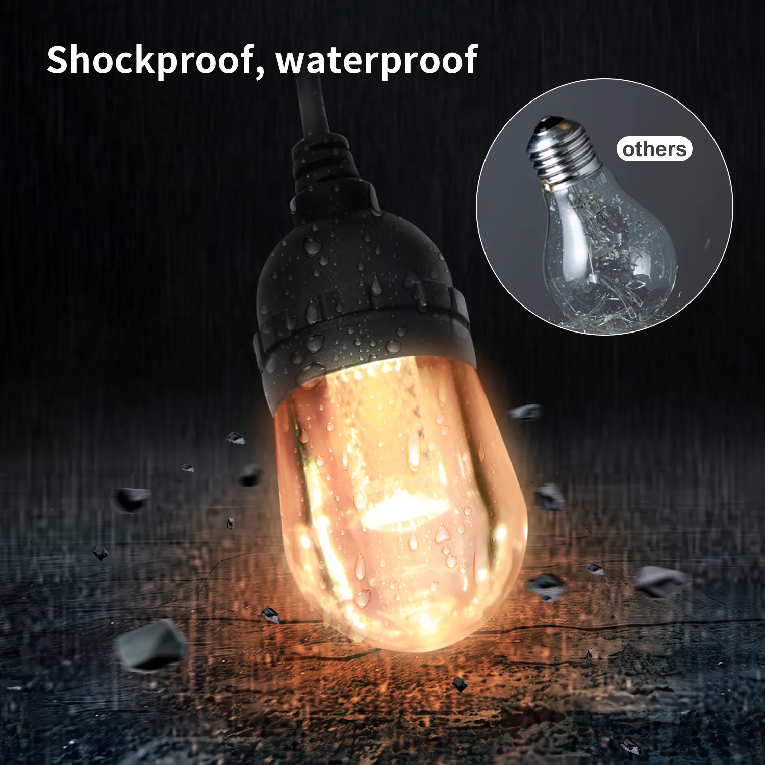 led patio light